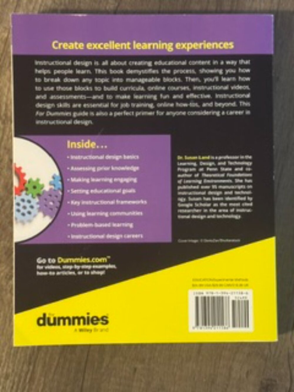 Instructional Design for Dummies Paperback – Fun, Easy Learning Guide - Picture 6 of 6